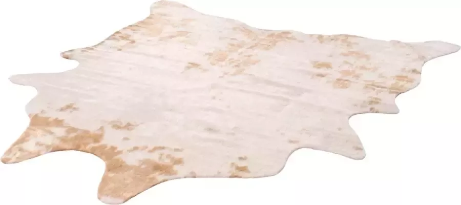 Lalee Rodeo Vloerkleed koe cow dierenvel huid bruin beige imitatie dierenvel 150x200 cm