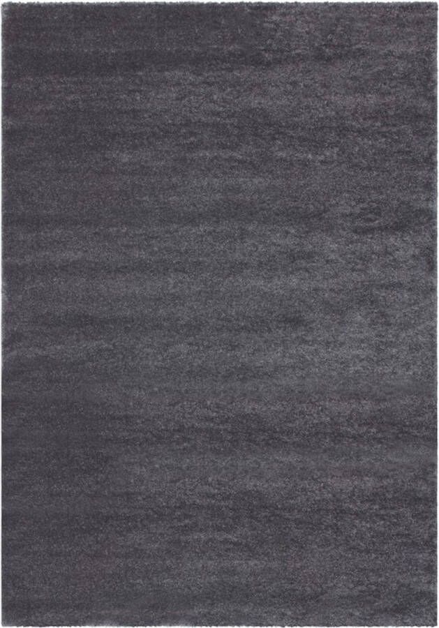 Lalee Softtouch Modern Vloerkleed Hoogpolig Grey Tapijt Karpet Nieuwe Collectie 2024 Hoogwaardige Kwaliteit 120x170 cm