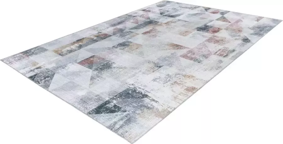 Lalee SOHO Vintage Printed vloerkleed 200x290 Multi rood beige