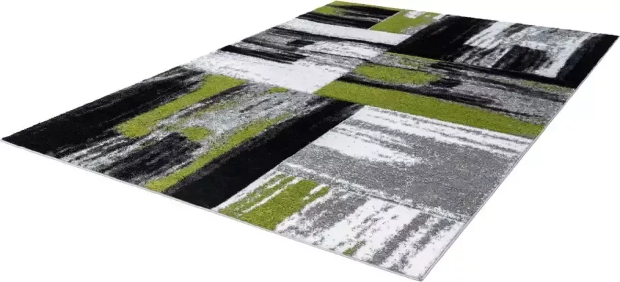 Lalee Swing Vloerkleed artistiek laagpolig 3D 120x170 Groen