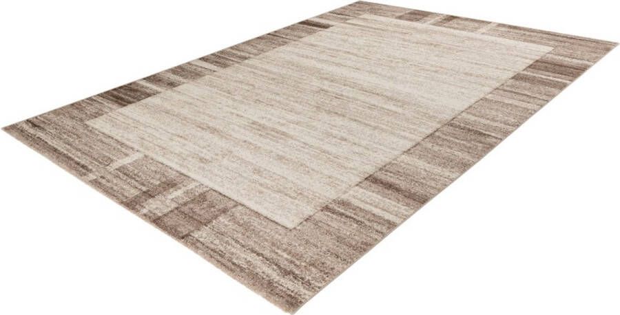 Lalee trendy Carving- modern- laagpolig- vloerkleed- vintage- hand carved- hoog laag- hip en trendy- karpet- tapijt- 120x170 cm beige bruin