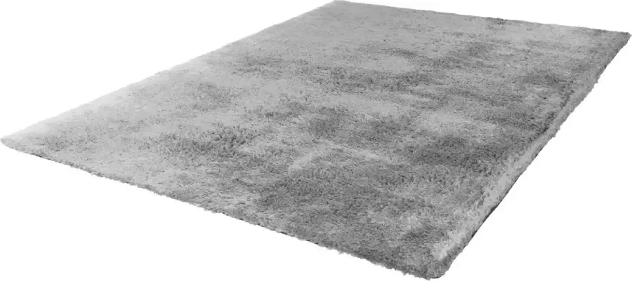 Lalee Cloud Hoogpolig- zacht- glimmend- velvet- effen- karpet- Eric kuster stijl- fluffy- 200x290 cm Zilver