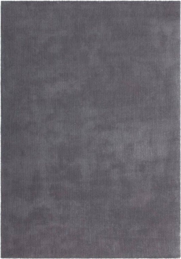 Lalee Velluto Modern Vloerkleed Hoogpolig Silver Tapijt Karpet Nieuwe Collectie 2024 Hoogwaardige Kwaliteit 80x150 cm