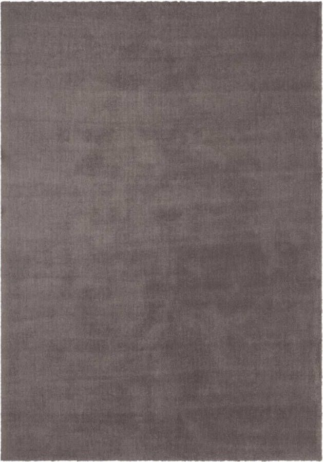Lalee Velluto Modern Vloerkleed Hoogpolig Taupe Tapijt Karpet Nieuwe Collectie 2024 Hoogwaardige Kwaliteit 120x170 cm