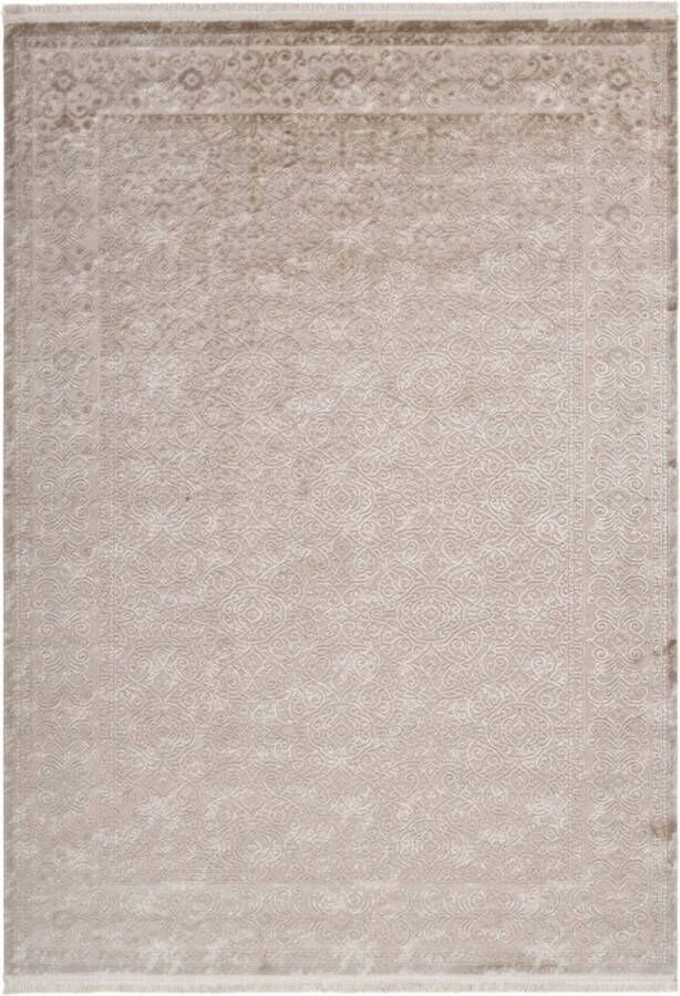 Lalee Vendome Modern Vloerkleed Laagpolig Beige Tapijt Karpet Nieuwe Collectie 2024 Hoogwaardige Kwaliteit 200x290 cm