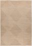 Lalee Viva Modern Vloerkleed Laagpolig Beige Tapijt Karpet Nieuwe Collectie 2024 Hoogwaardige Kwaliteit 80x150 cm - Thumbnail 2