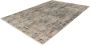 Lalee Vogue Vintage vloerkleed franjes handmadel look multi grijs beige 80x150 cm loper - Thumbnail 10