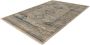 Lalee Vogue Vintage vloerkleed franjes handmadel look multi grijs beige 80x150 cm loper - Thumbnail 16