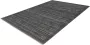Lalee Vogue Vintage vloerkleed franjes handmadel look grijs zilver 80x150 cm loper - Thumbnail 1