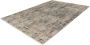 Lalee Vogue Vintage vloerkleed franjes handmadel look multi grijs beige 80x150 cm loper - Thumbnail 23
