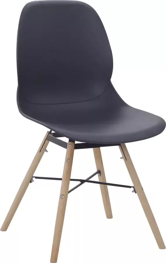 Kayoom Stoel met 4 poten Stoel Amy 110 2-delige set praktisch set comfortabele kunststofstoel (set 2 stuks)