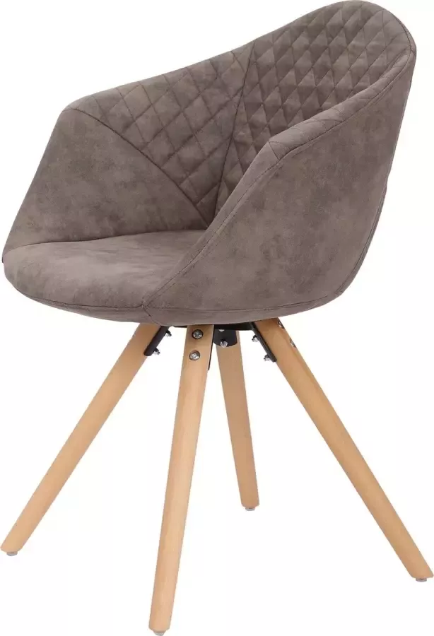 Kayoom Stoel Chadwick 110 2-delige set stijlvol design in natuurlijke kleuren gehouden (set 2 stuks)