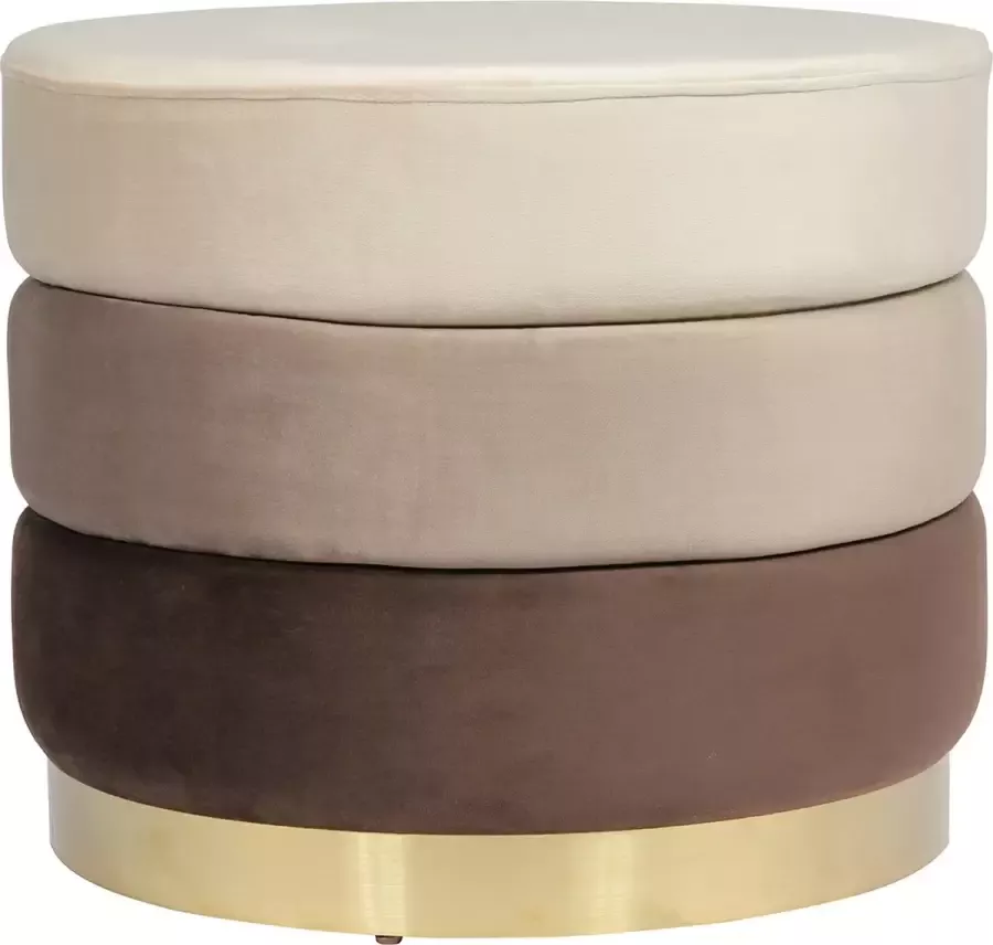 Home24 Gestoffeerde hocker Elyse INSTYLE by Kayoom