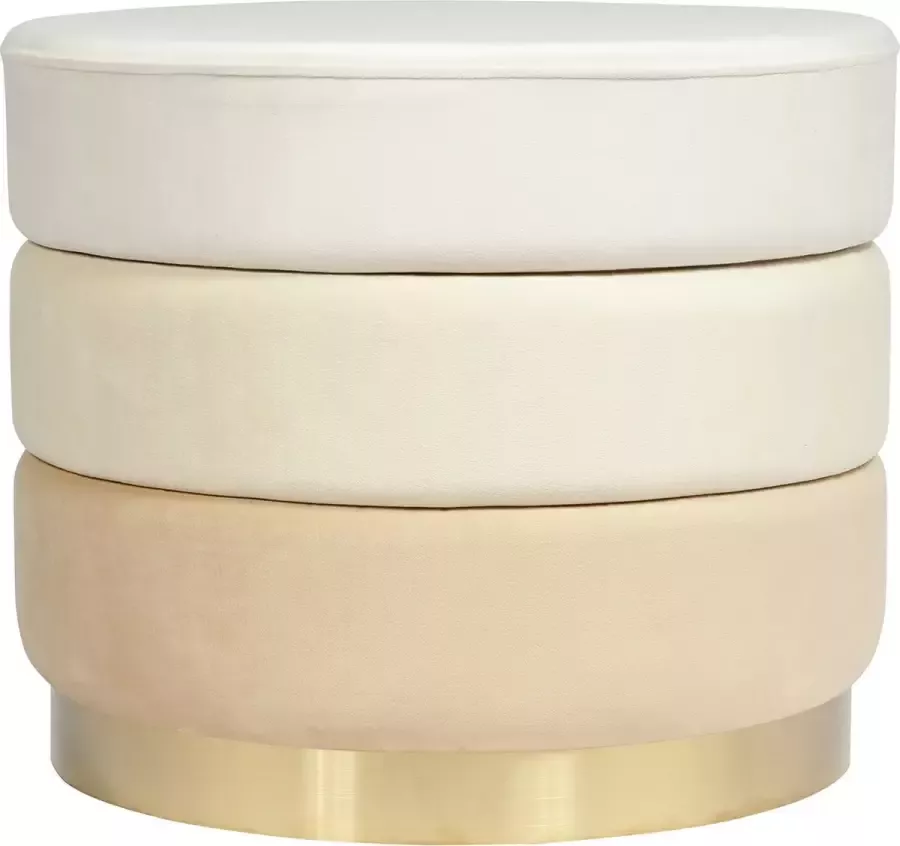 Home24 Gestoffeerde hocker Elyse INSTYLE by Kayoom