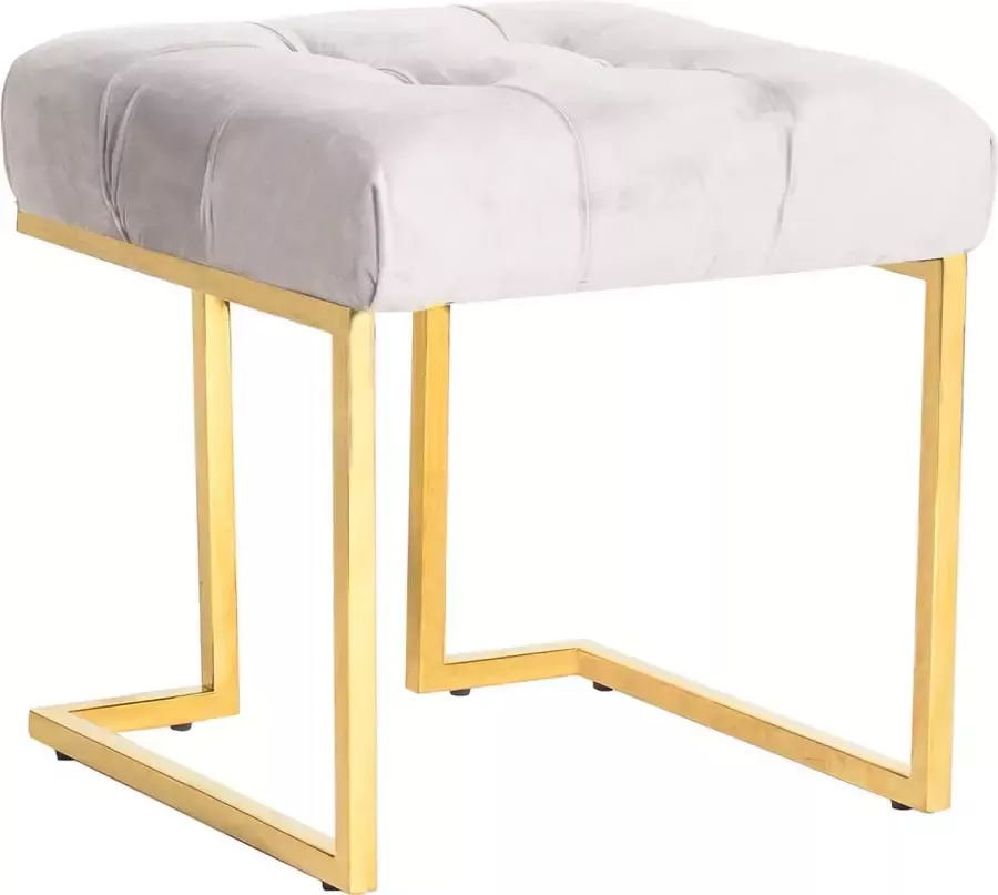 Home24 Gestoffeerde hocker Rare INSTYLE by Kayoom