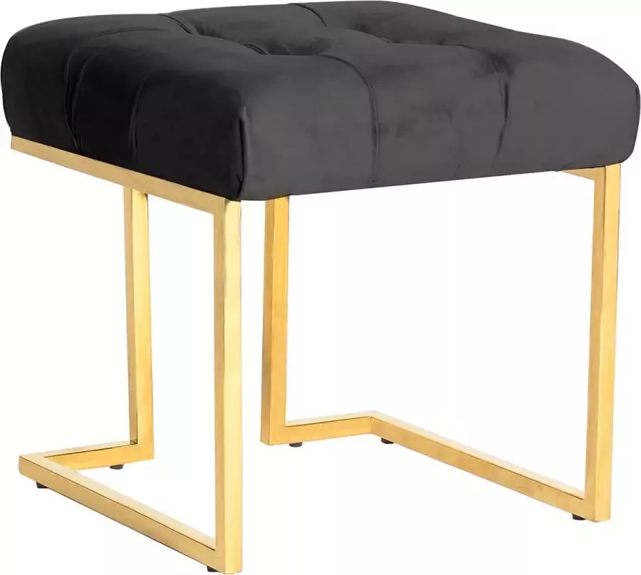 Home24 Gestoffeerde hocker Rare INSTYLE by Kayoom