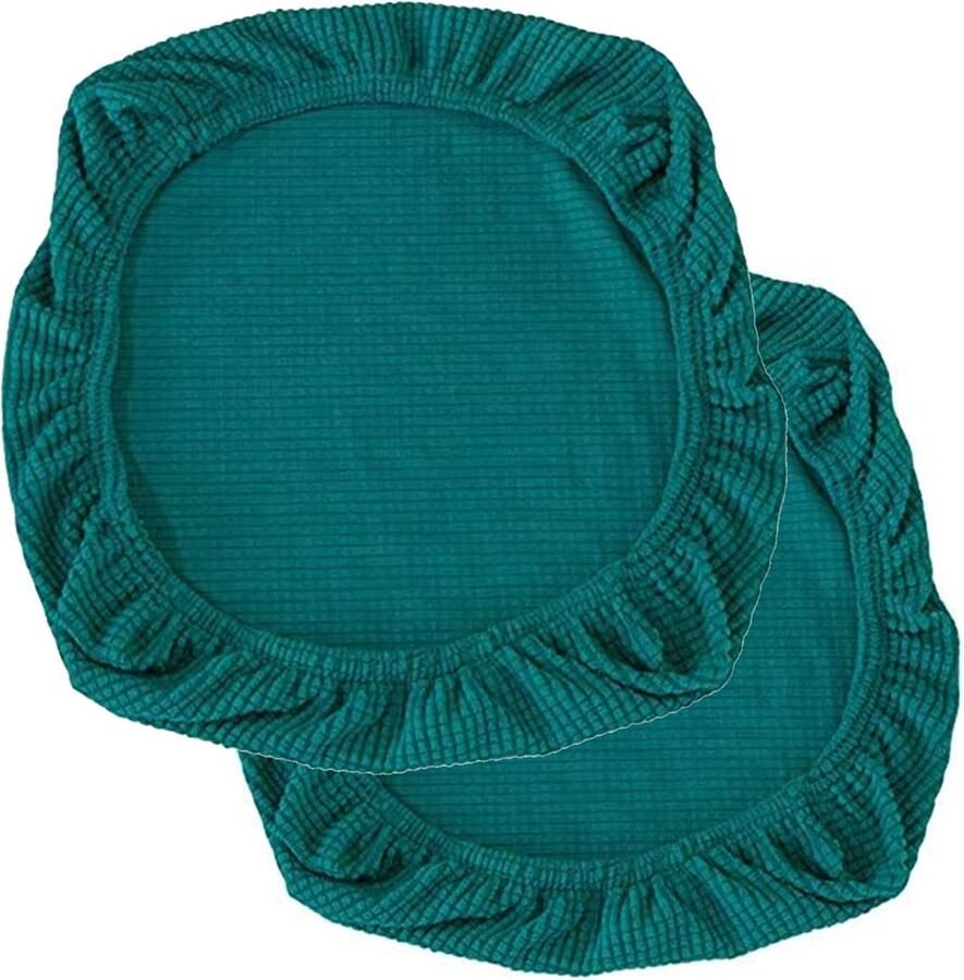 La'Moussawi Elastische en Wasbare Stoelhoezen voor Bureaustoel Eetkamerstoel en Meer Set van 2 Stuks