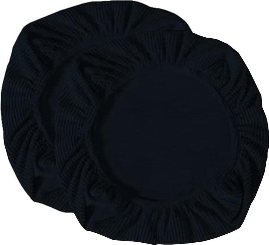 La'Moussawi Elastische en Wasbare Stoelhoezen voor Stoelen Set van 2 Stuks