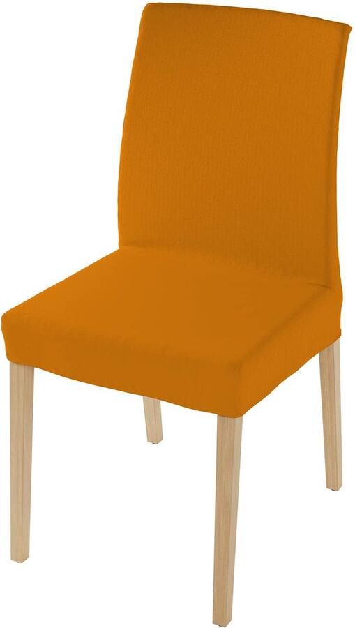 La'Moussawi Elegant Stoelhoezen Set van Rekbaar Polyester in Warme Oranje Kleur voor Stoelmodellen