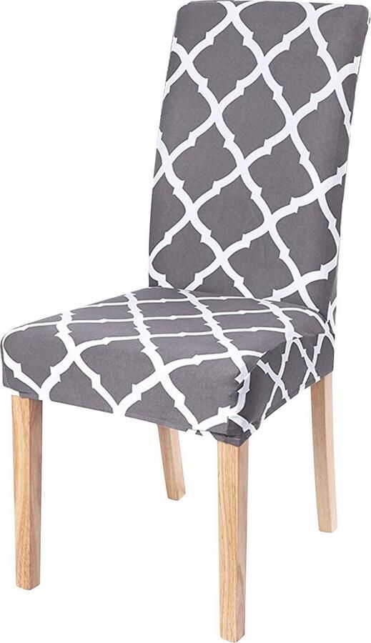 La'Moussawi en Elastische Stoelhoezen voor Stijlvolle Decoratie en Bescherming Set van 4
