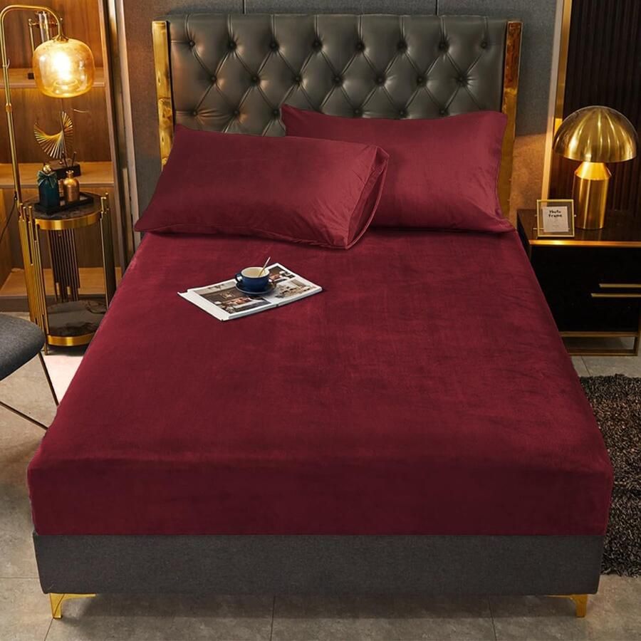 La'Moussawi Fleece Hoeslaken van Premium Kwaliteit voor Optimaal Comfort en Warmte op Uw Matras