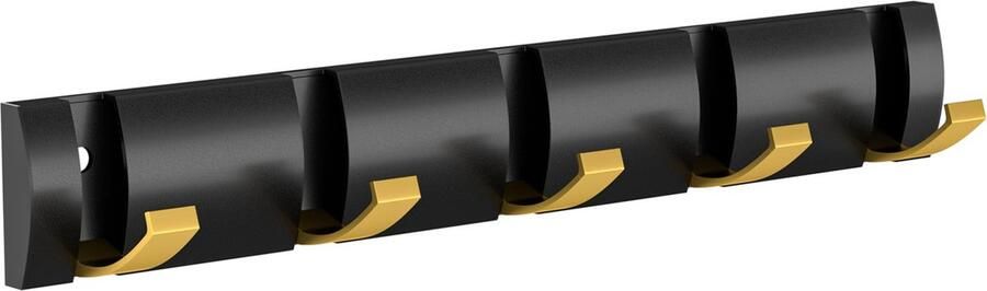 La'Moussawi Kledinghaken voor Muurmontage met Inklapbare Functie Geschikt voor Kamers