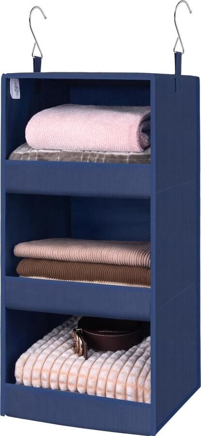 La'Moussawi Ruime Opberghanger met Drie Compartimenten voor Kast en Reisgebruik