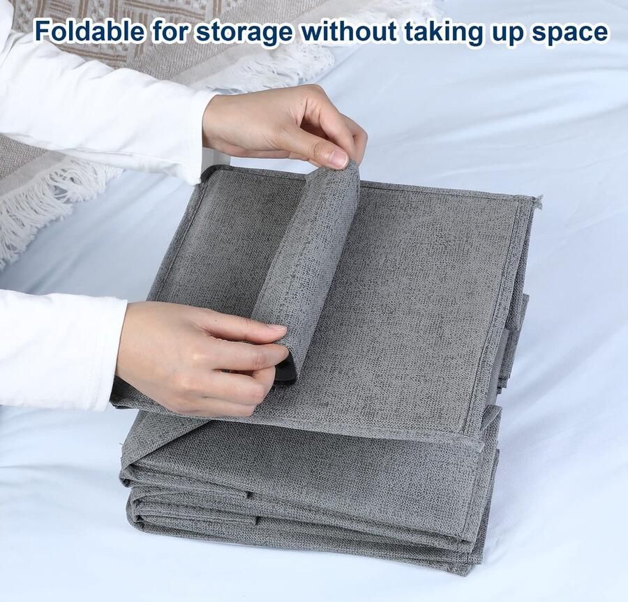 La'Moussawi Ruimtebesparende Hangende Kastorganizer met 5 Versterkte Vakken voor Extra Opbergruimte