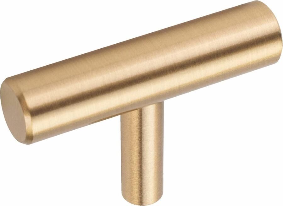 La'Moussawi Stijlvolle Gouden Meubelknoppen voor Keuken en Badkamer Set van 10 Stuks