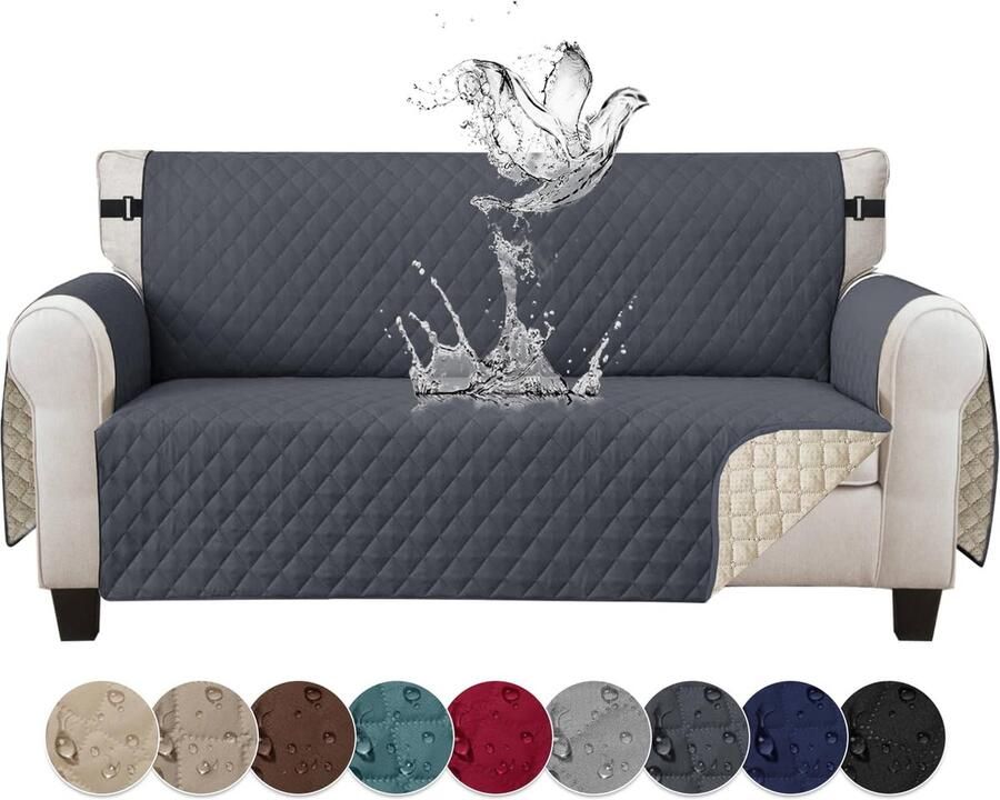 La'Moussawi Waterdichte En Omkeerbare Bankhoes Met Antislip En Comfortabele Pasvorm Voor Huisdieren