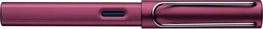 Lamy AL-star black purple vulpen – met ergonomisch grip en gepolijste stalen penpunt in breedte F – lichtgewicht aluminium behuizing – inclusief T 10 blauwe vullingen – voor rechtshandigen