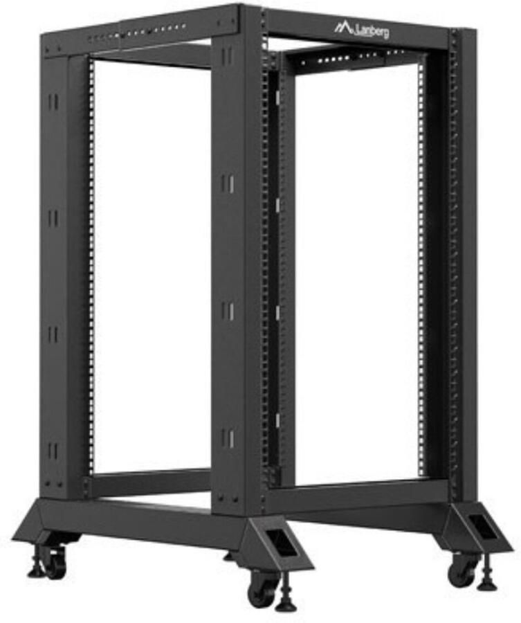 Lanberg OPEN RACK 18U 600X800 BLACK