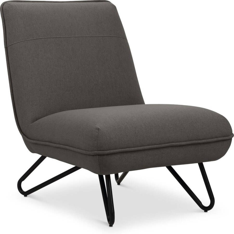 Lanterfant Loungestoel Jeroen Relaxstoel Fauteuil Grijs