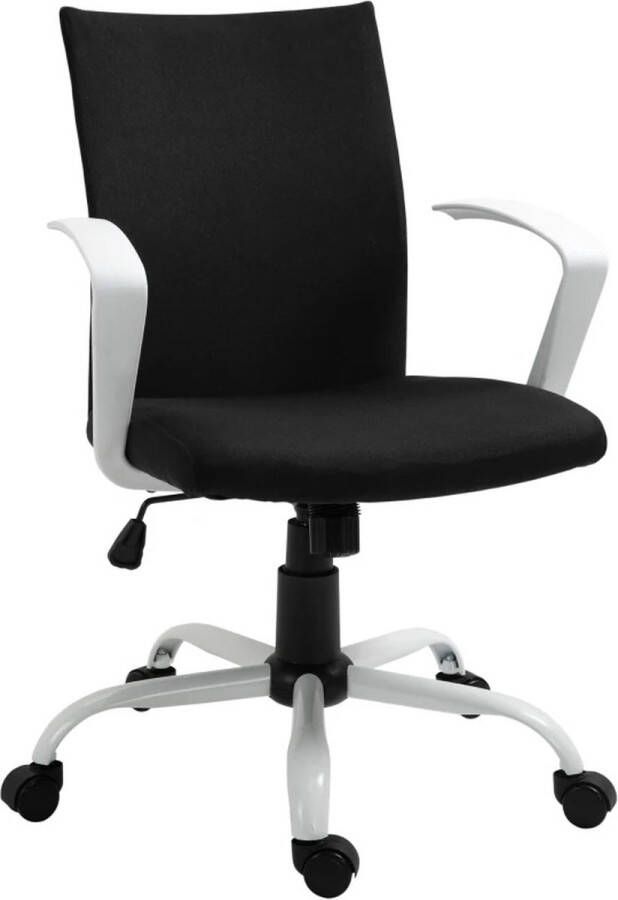 Laodikya Home Kantoorstoel Draaistoel in hoogte verstelbare Ergonomische bureaustoelen Verstelbare Kantoorstoel Bureaustoelen voor Volwassenen – Office Chair -Thuisbureaustoel schuim nylon Zwart