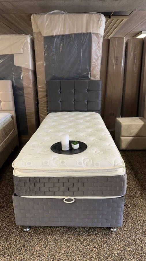 Larissa Luxe boxspring met opbergruimte 90 x 200 - Foto 1