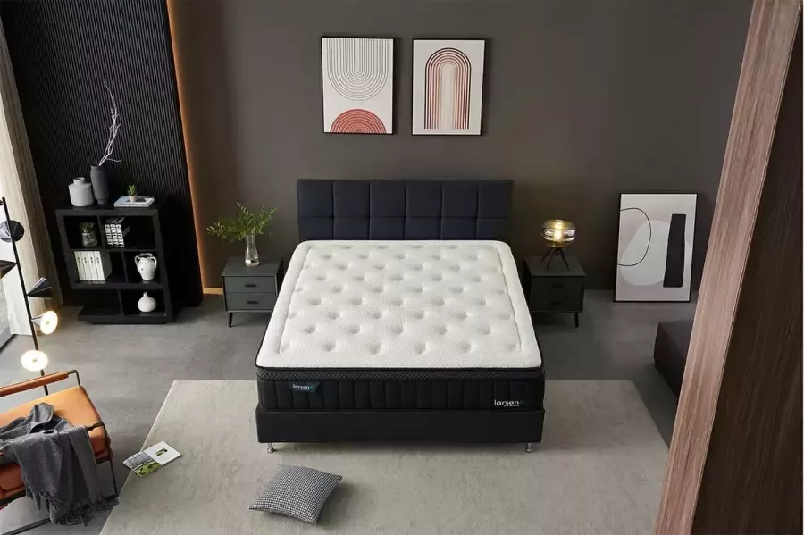 Larson Premium Pocketvering en Memory foam matras Larvik 70x200