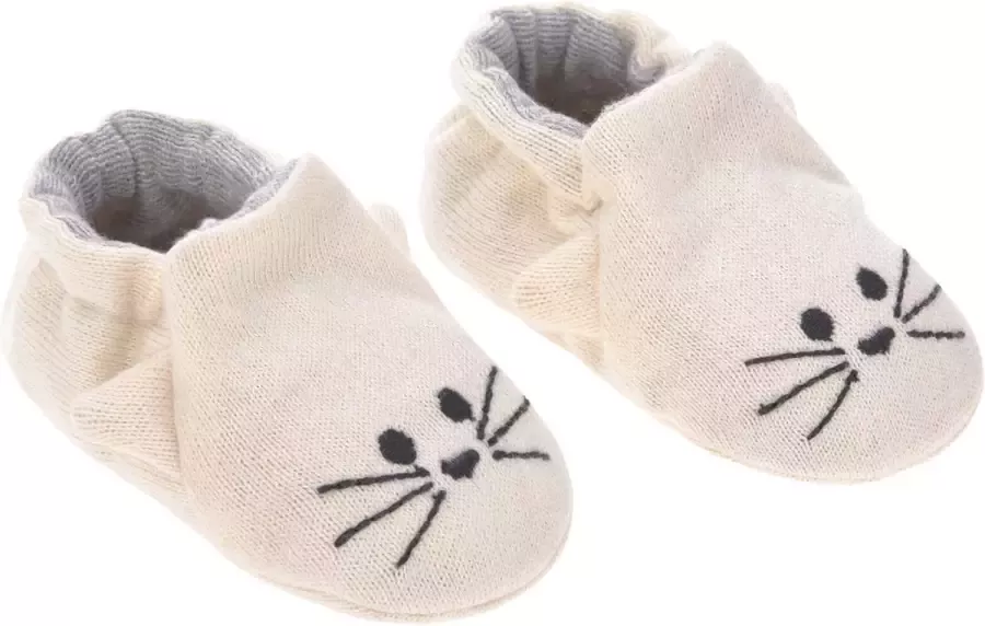 Lässig Baby Shoes GOTS Little Chums Cat (One Size)
