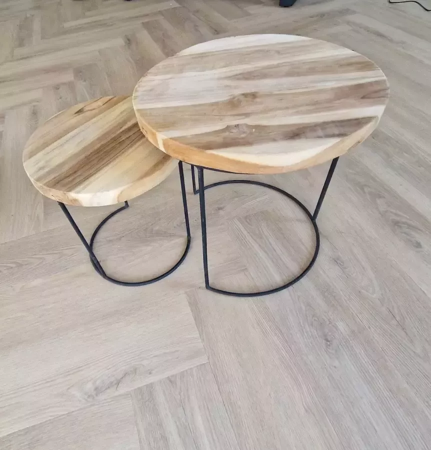 Lauco Set of 2 sidetable