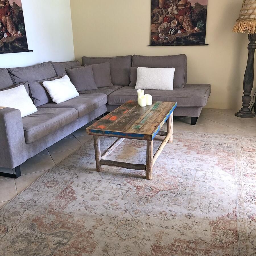 Lavandoux Vloerkleed Tapijt Vintage Fes Beige 160 x 230 cm