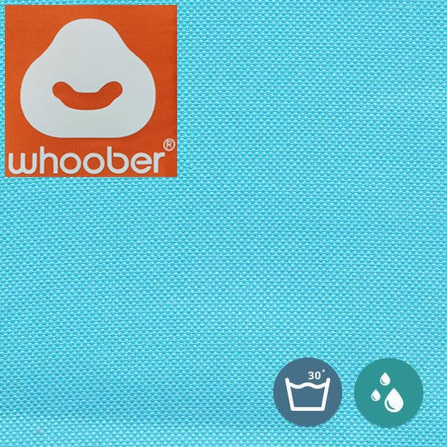 LC Zitzakken Whoober Zitzak hoes Ibiza M outdoor aquablauw Wasbaar Geschikt voor buiten