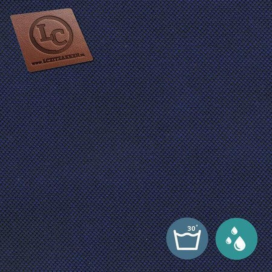 LC Zitzakken Whoober Zitzak hoes Rhodos outdoor marineblauw Wasbaar Geschikt voor buiten