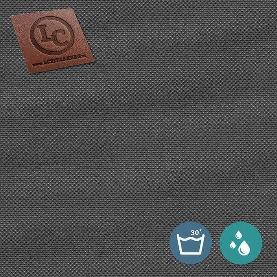 LC Zitzakken Whoober Zitzak hoes Ibiza M outdoor antraciet Wasbaar Geschikt voor buiten