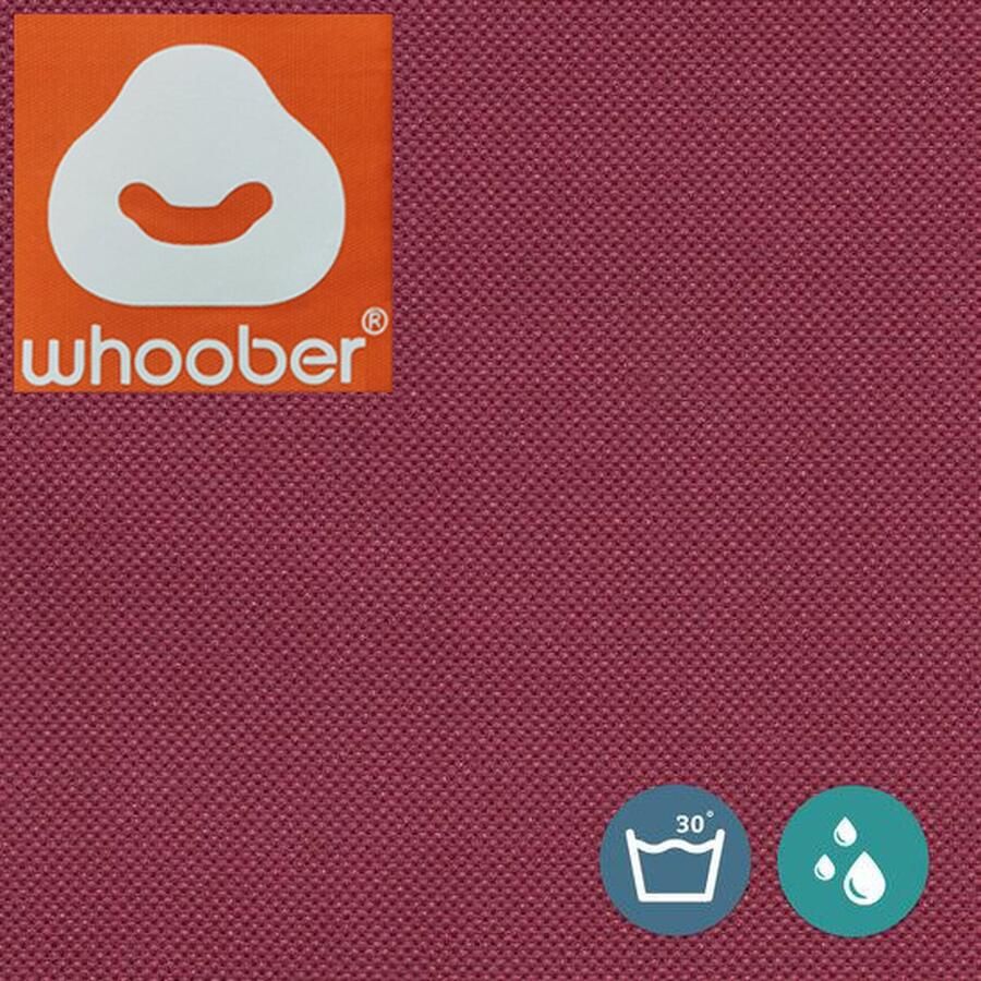 LC Zitzakken Whoober Zitzak hoes St. Trope M outdoor bordeauxrood Wasbaar Geschikt voor buiten