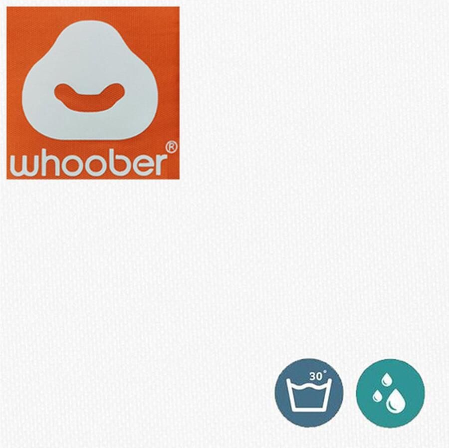 LC Zitzakken Whoober Zitzak hoes Rhodos outdoor wit Wasbaar Geschikt voor buiten