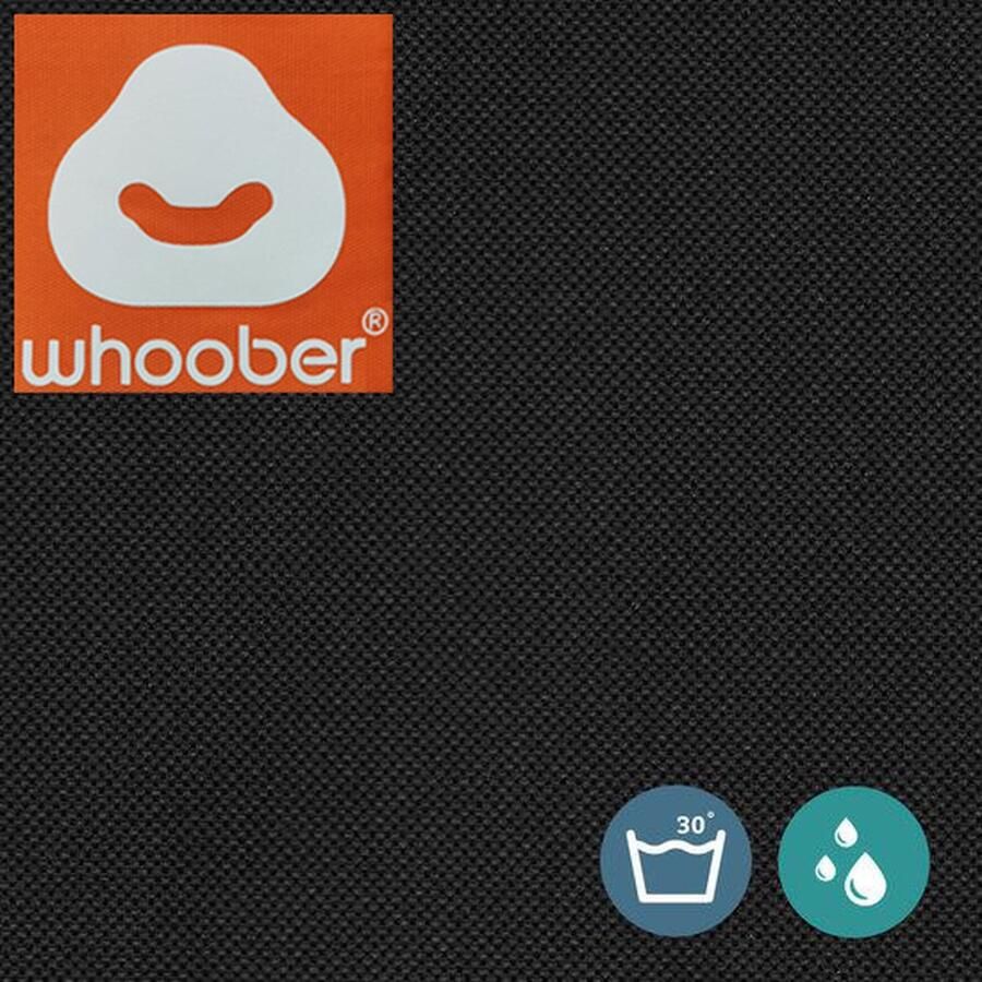 LC Zitzakken Whoober Zitzak hoes St. Trope M outdoor zwart Wasbaar Geschikt voor buiten