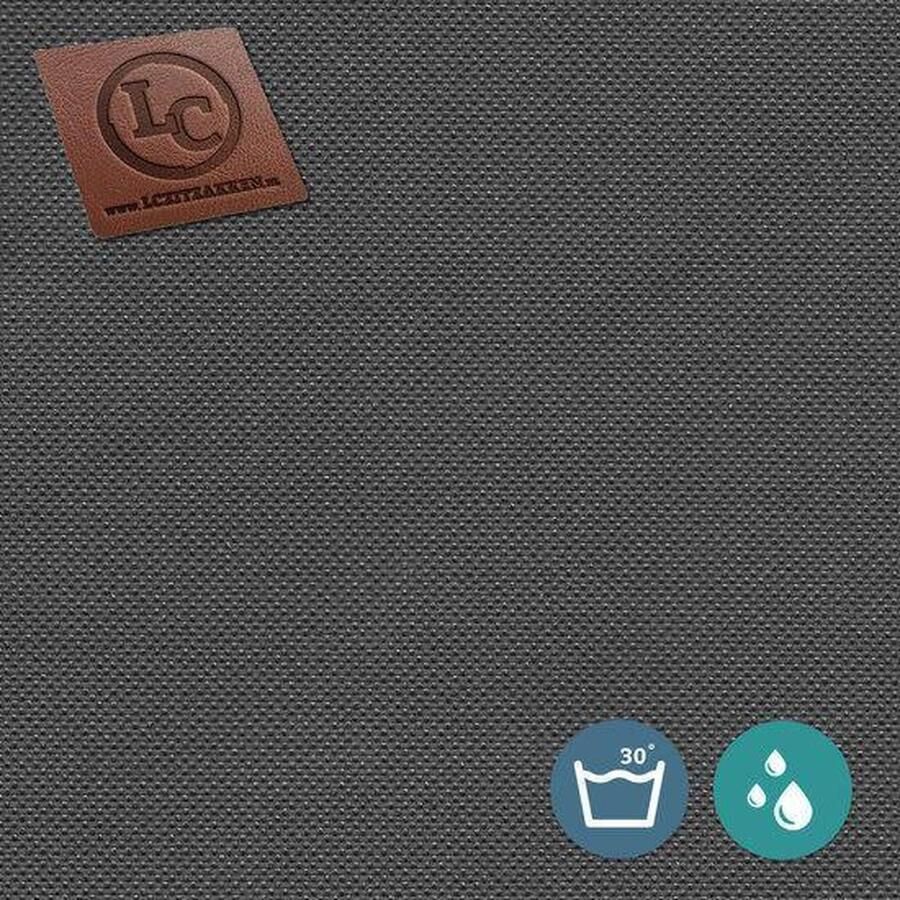 LC Zitzakken Whoober Zitzak hoes St. Trope M outdoor antraciet Wasbaar Geschikt voor buiten