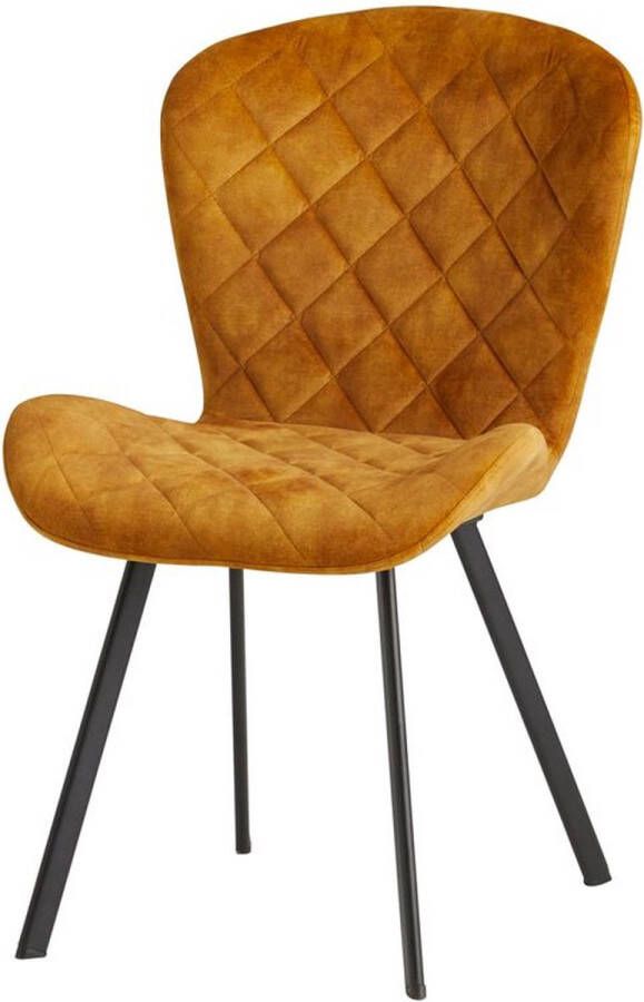 Le Chair Eetkamerstoel Dex Velvet Gold