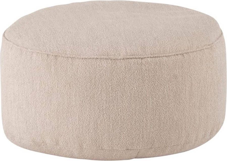 Le Chair Baggy poef Ø70 Alpine Naturel 01 Unique Collection