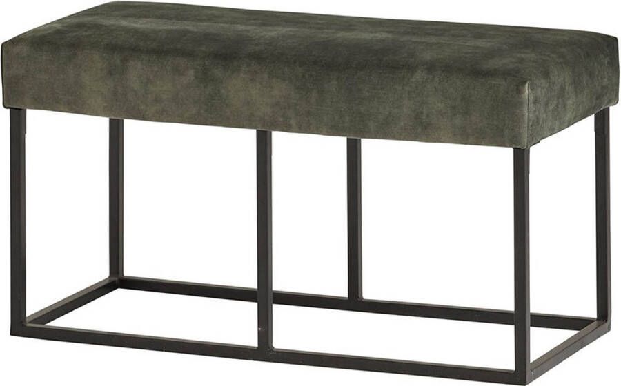 Le Chair Poef Cuadrado rechthoek 90 Adore Dark Grey