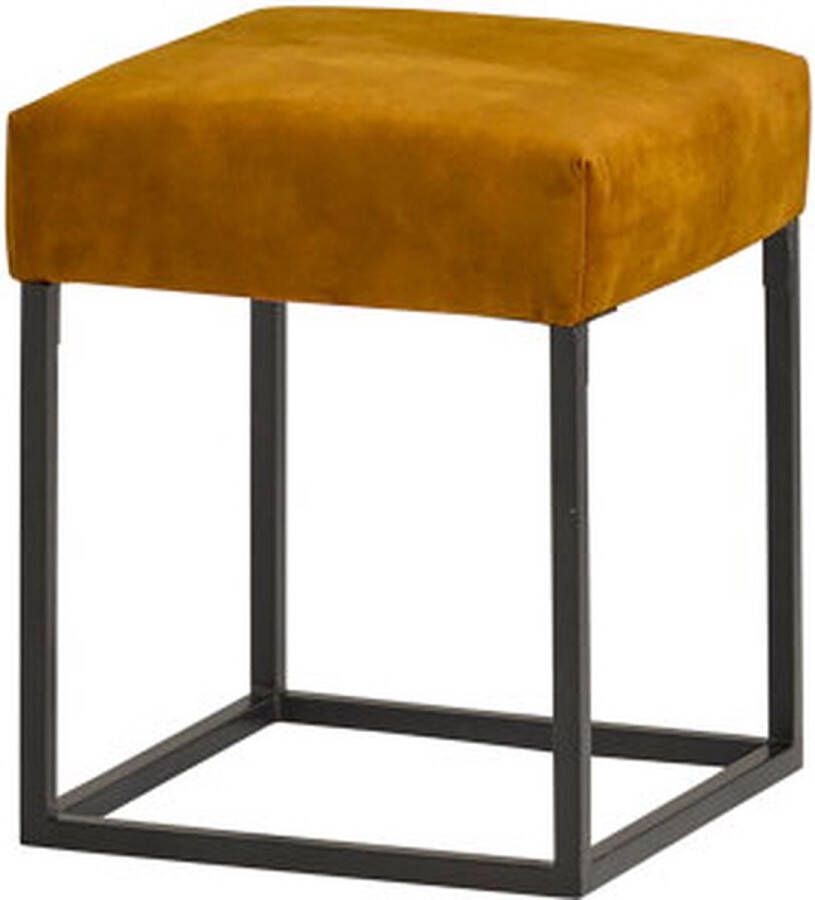 Le Chair Poef Cuadrado vierkant 40 Adore Gold